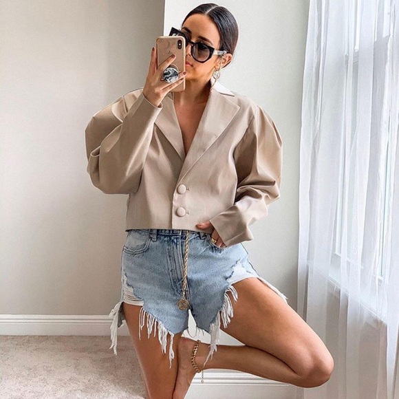 Marled blazer top - Picture 5 of 7